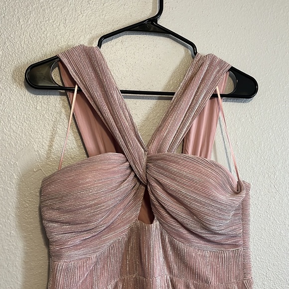 Saylor Bhldn dress lilac color. Size Large. Worn once. - Picture 3 of 5